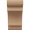 Ekena Millwork 12"W x 12"D x 24"H Wide New Brighton Rough Cedar Woodgrain TimberThane Corbel, Primed Tan CORUR12X12X24NEBRCPR - alternate 5